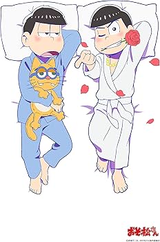 Amazon.co.jp: おそ松さん 一松&カラ松セット 描き下ろし 養いシーツ